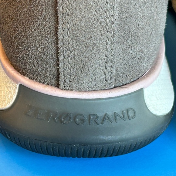 Cole Haan Chelsea W21353 Men's Taupe Faux Suede Ankle Boots Size 5 1/2B - Picture 8 of 13